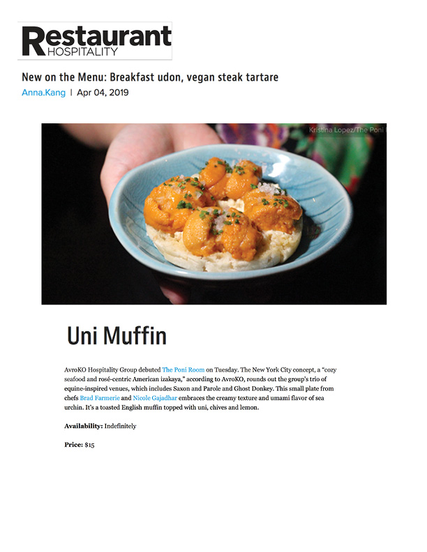 Restaurant Hospitality